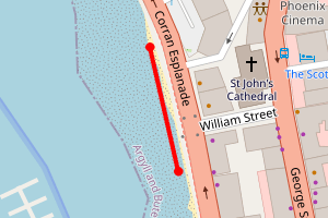 Map showing Corran Esplanade South #1