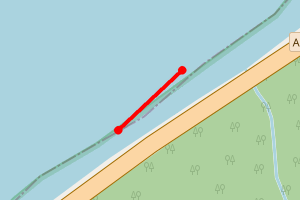 Map showing Ardmay South Shore