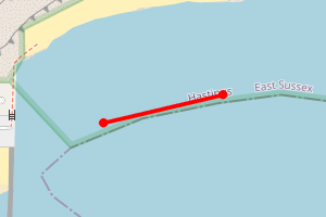 Map showing Rock-a-Nore East