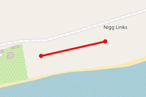 Map showing Nigg