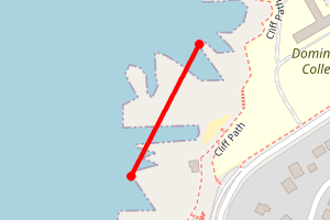 Map showing Portnahapple, Portstewart