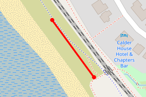 Map showing Seascale North