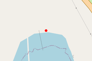 Map showing Head of Stromness Voe Beach, Whiteness
