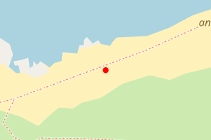 Map showing Strand of the seat