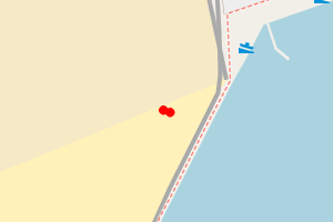 Map showing West Kirby - Marine Lake