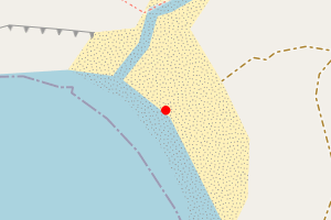 Map showing Dale Beach, Walls