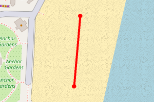 Map showing Great Yarmouth Central