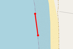Map showing The Corran