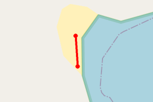 Map showing Canna