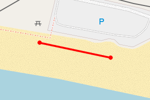 Map showing South Hayling