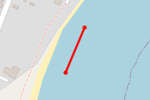 Map showing Shandwick Bay