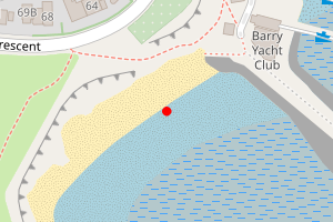 Map showing Jackson's Bay