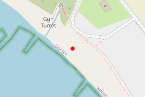 Map showing Kimmeridge Bay