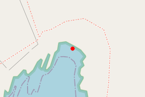 Map showing Scollawick Beach, Unst