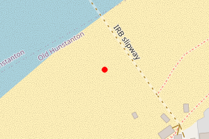 Map showing Old Hunstanton