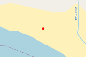 Map showing Sanouk Beach, Hillswick