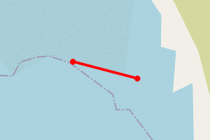 Map showing Ardalanish Bay - East (Greenpeace Beluga Expedition)