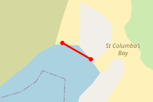 Map showing Port An Fhir-Bhreige (Greenpeace Beluga Expedition)