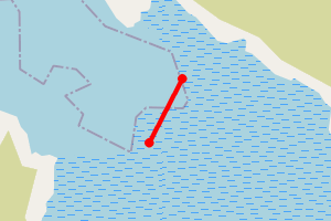 Map showing Kintra (Greenpeace Beluga Expedition)