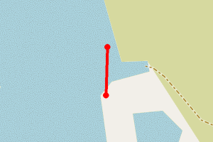 Map showing Erraid Sound E Knockvologan (Greenpeace Baluga Expedition)