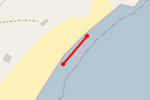 Map showing Brochel (Greenpeace Beluga Expedition)