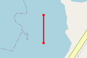 Map showing Lagganulva (Ulva PS)