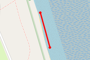 Map showing Sandwich Bay NNR