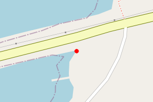 Map showing Trondra South West Shoreline, Trondra