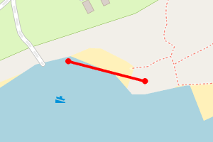 Map showing Mossyard