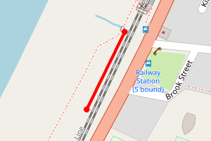 Map showing The Promenade