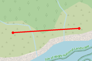 Map showing Binnel Bay