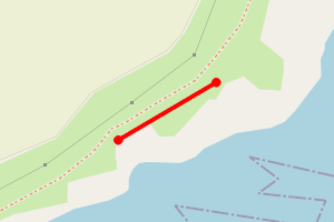 Map showing Scurdie Ness South