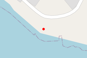 Map showing Boddam Shoreline, Dunrossness