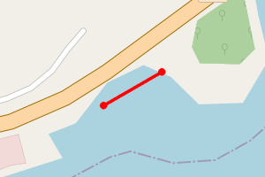 Map showing Lochdonhead (School shore)