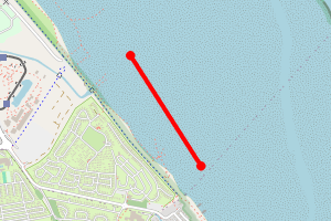 Map showing Cleethorpes Humberston