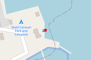 Map showing Skeld Marina, Skeld