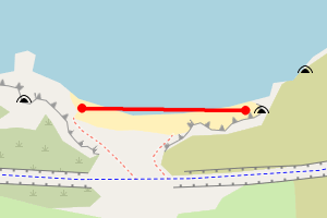 Map showing Cummingston