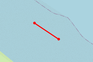 Map showing Fraserburgh 500m south of the burn