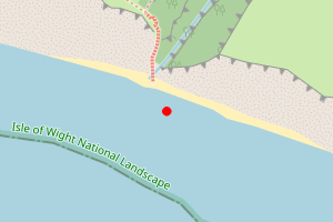 Map showing Chilton Chine