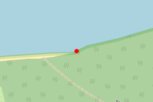 Map showing Binstead Hall