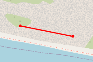 Map showing Naish