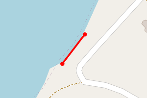 Map showing Milton of Culloden