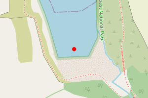 Map showing Aber Rhigian