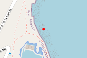 Map showing Fort Doyle/Beaucette