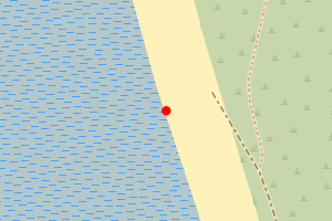 Map showing Earness Bay