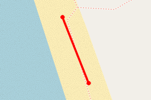 Map showing Hillend, Rhossili