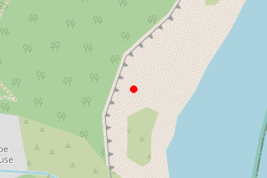 Map showing Luccombe