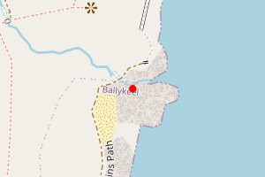 Map showing The Gobbins