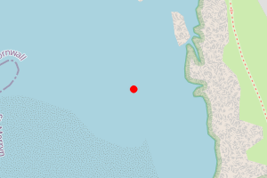 Map showing BOOBYS BAY
