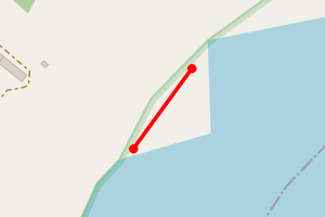 Map showing East Kames (Loch Fyne)